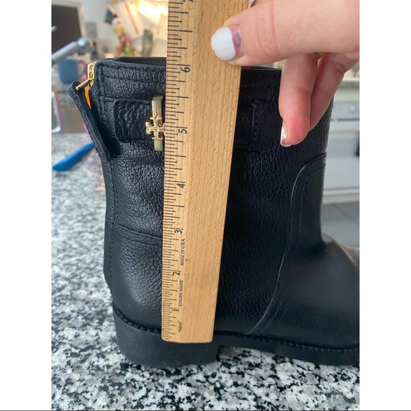 NWT Tory burch Selena leather ankle boots black - Picture 7 of 11